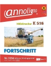 Fortschritt Mähdrescher E 516 Bild- Reparaturanleitung & Bild- Bedienungsanleitung & Einstelltabellen - annoligno 1056